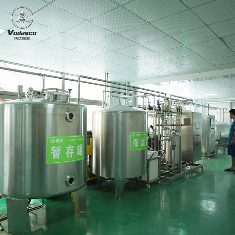 小型乳品生产线 搅拌型酸奶发酵设备 牛奶全套加工流水线